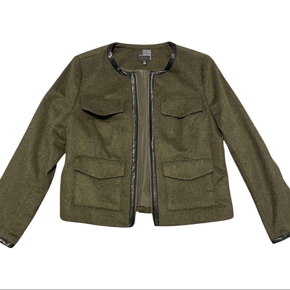 The Limited Women’s Green Jacket